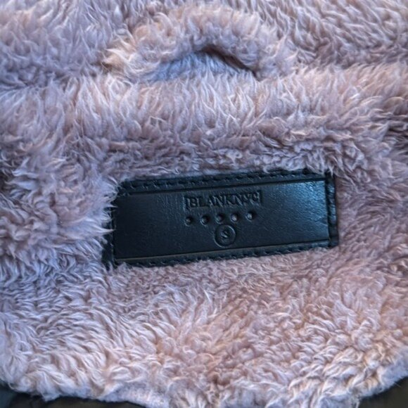Blank NYC Small Mauve Faux Shearling Cozy Teddy Trucker Jacket NWT $98 MSRP - Picture 5 of 6